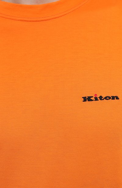 Хлопковая футболка KITON, арт. UK1274, фото 5