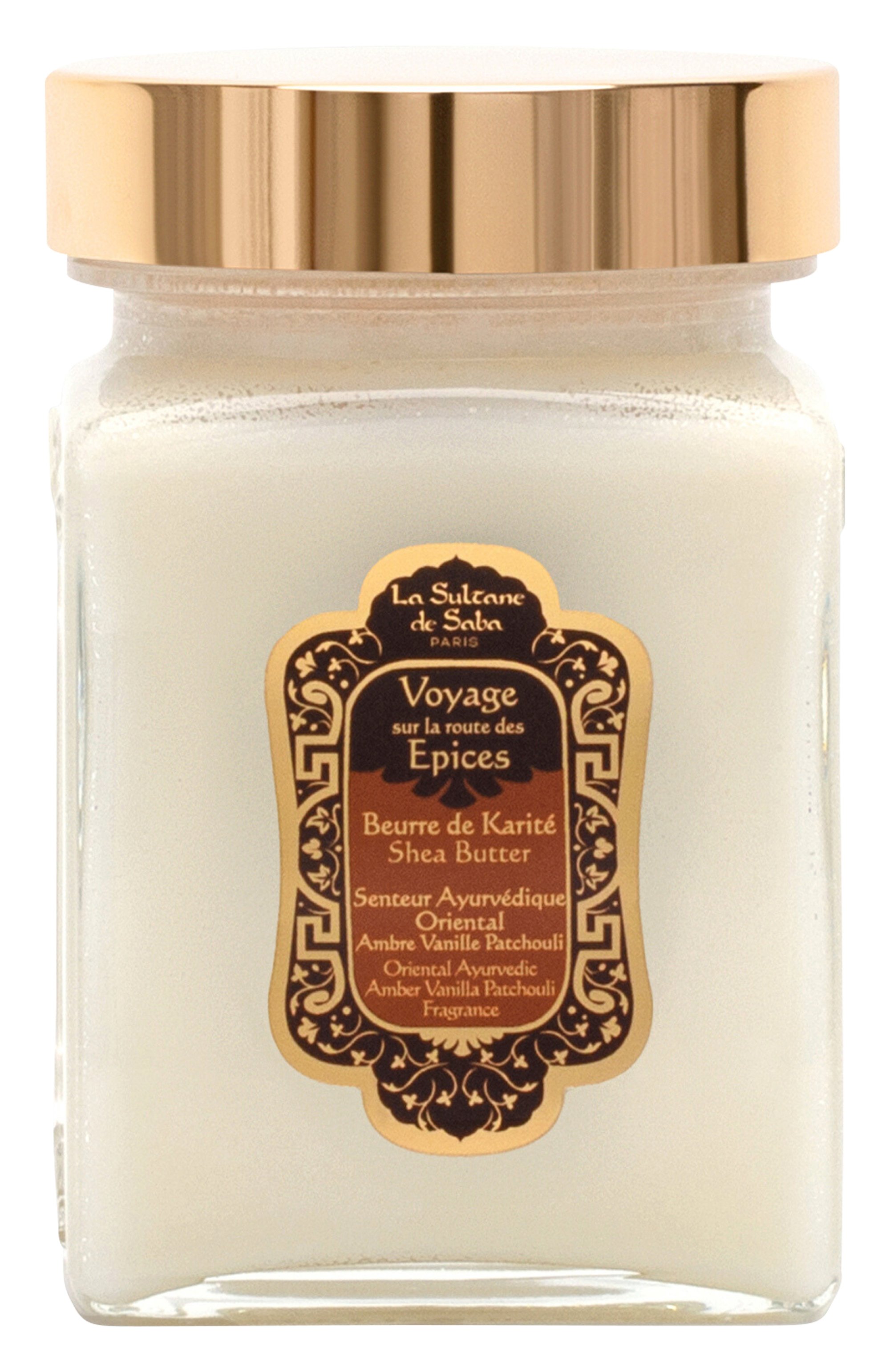 Масло карите для тела и волос «амбра, ваниль и пачули» (300ml) LA SULTANE DE SABA, арт. 3760092230750, фото 1
