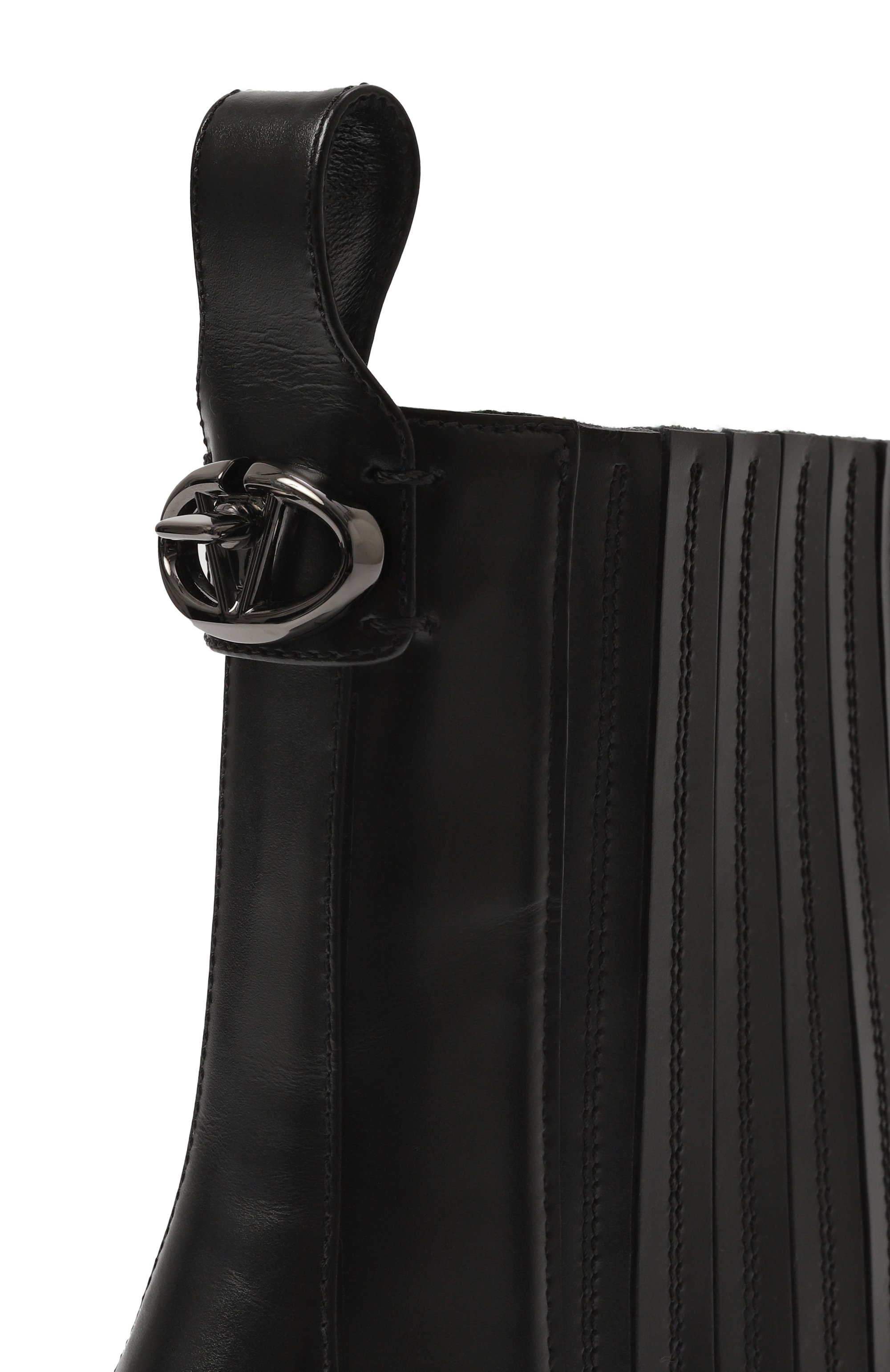 Кожаные ботильоны vlogo lockette VALENTINO, арт. 5W0S0KT4/LQV, фото 7