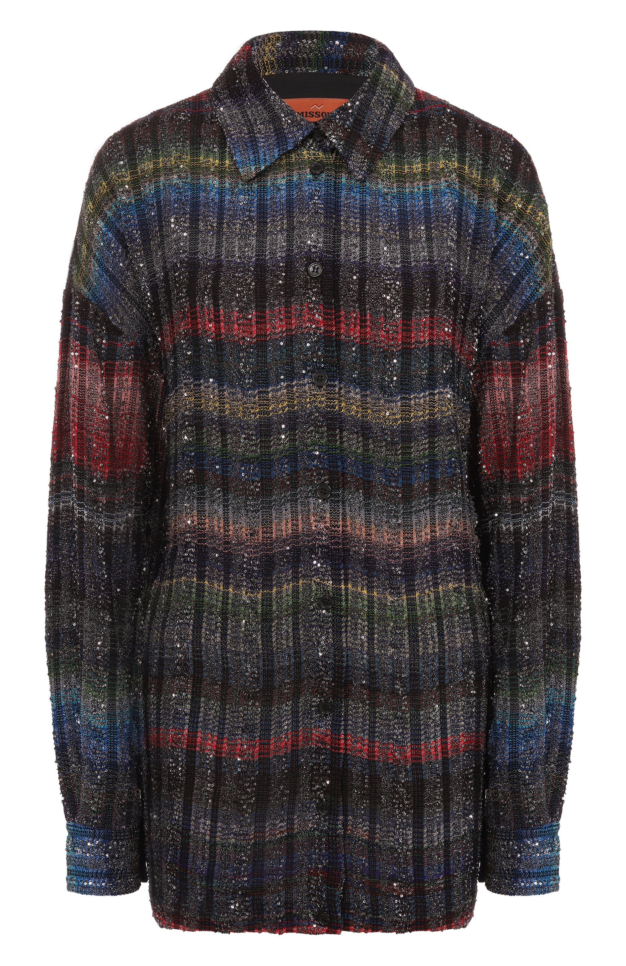 Рубашка из вискозы и хлопка MISSONI, арт. DS25WJ15/BC005U, фото 1