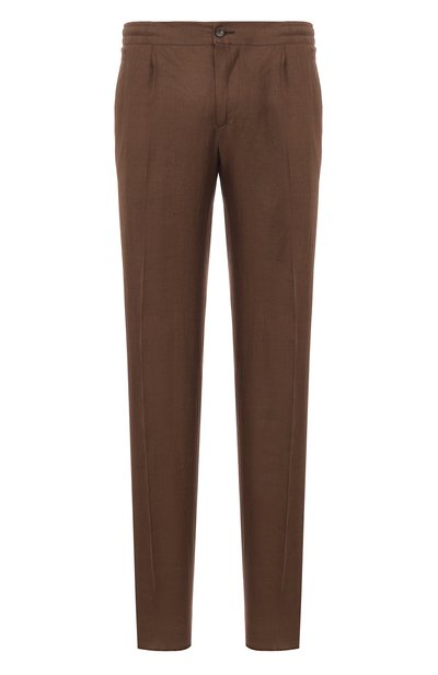 Мужские льняные брюки KITON, арт. UPN01H0928616