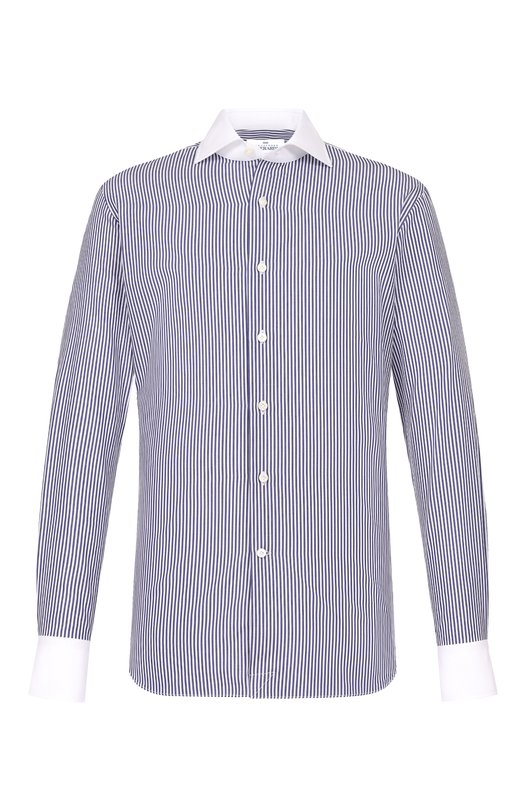 Хлопковая сорочка Alessandro Gherardi BR1-3G-7T/1049 Синий BR1-3G-7T/1049