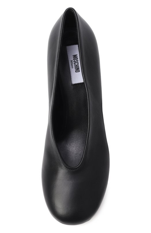 Кожаные туфли Duck 55 Moschino MA10015C10/MA0 Чёрный  MA10015C10/MA0 Фото 6