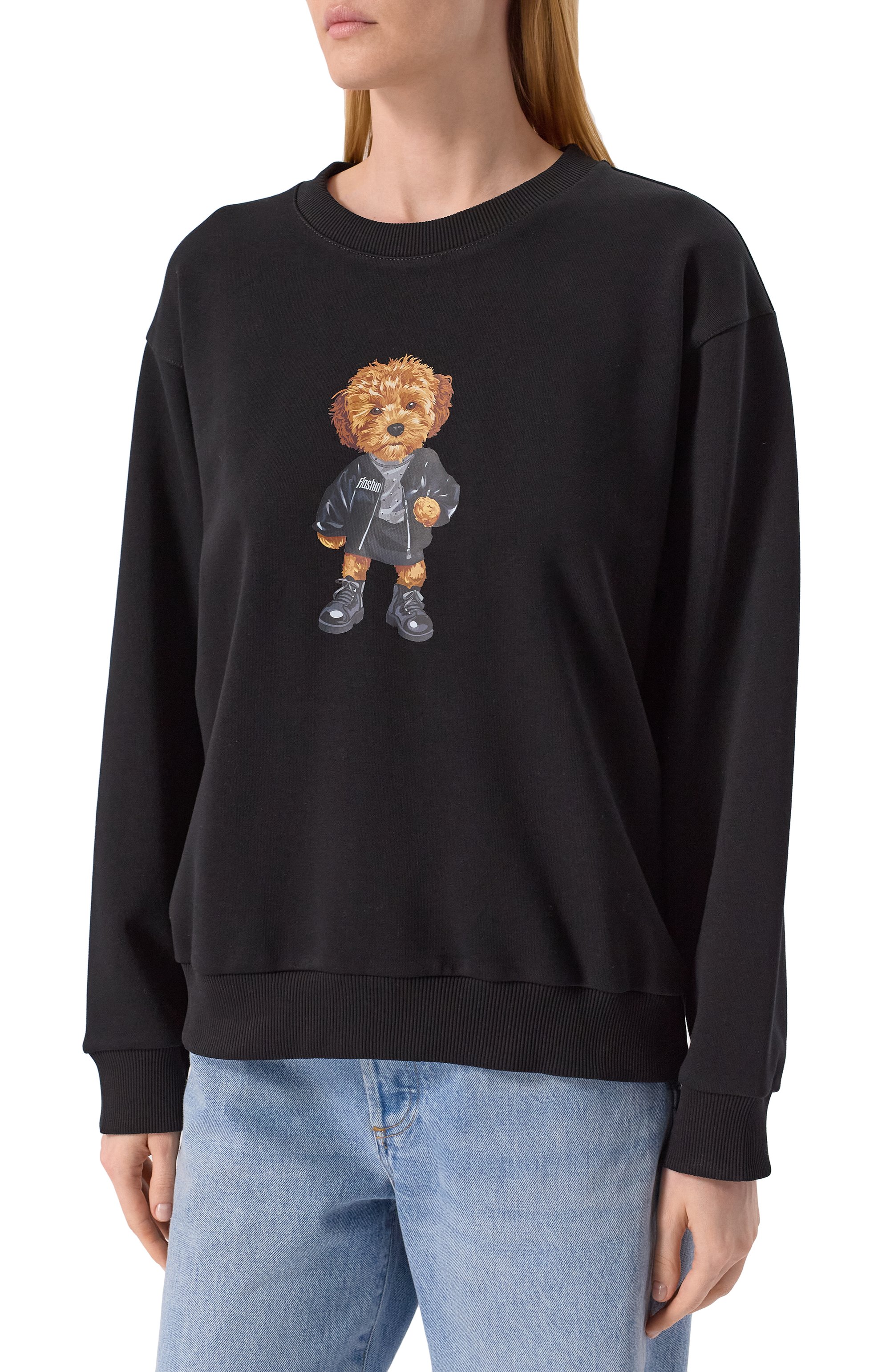 Хлопковый свитшот FLASHIN, арт. FS25SDOM, фото 3