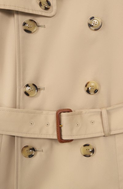 Хлопковый тренч BURBERRY, арт. 8130559, фото 3