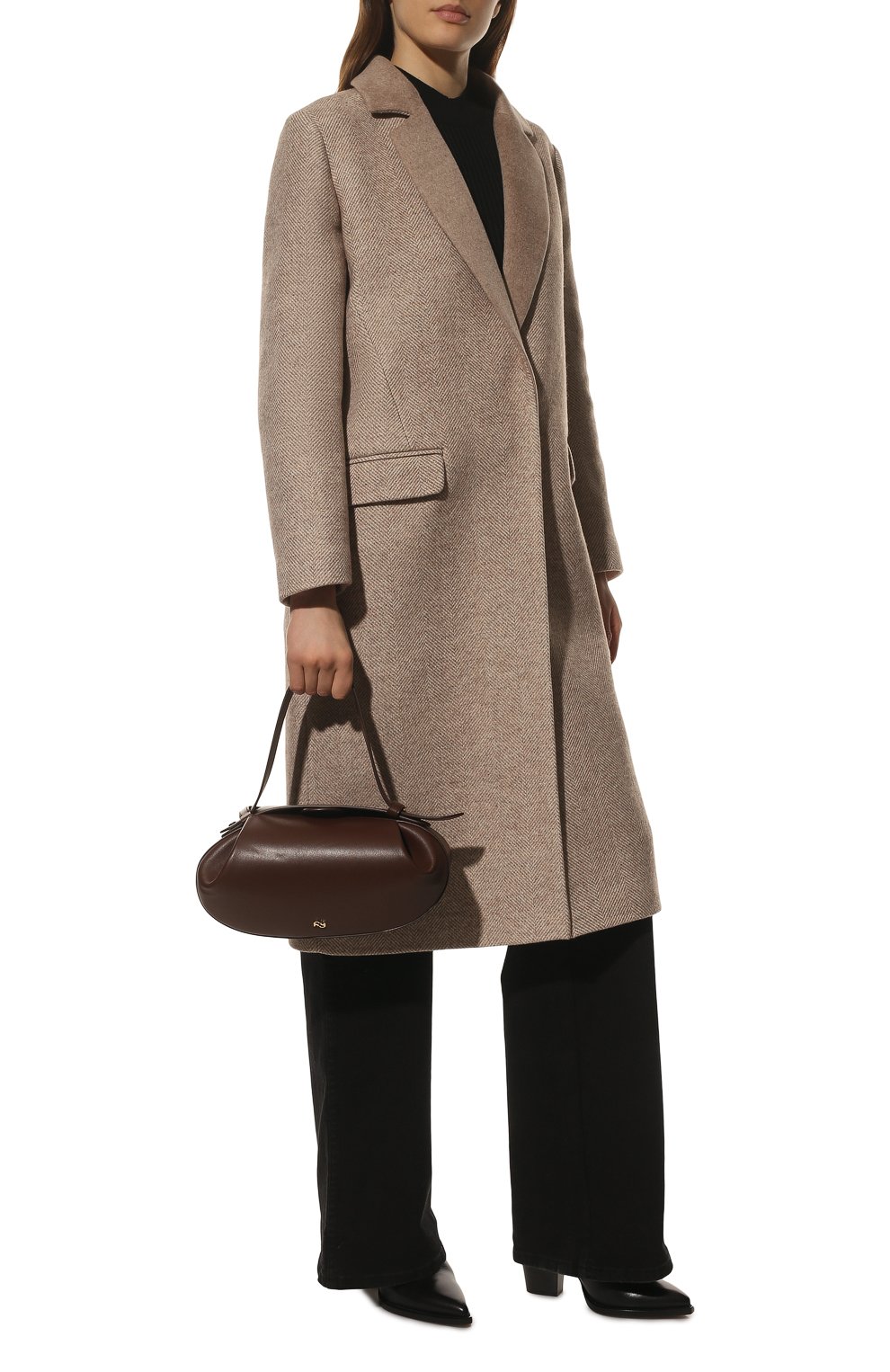 Пальто из шерсти и кашемира SEVEN LAB, арт. CMAR 3267 beige, фото 2