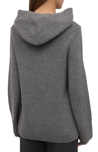 Кашемир овое худи KHAITE, арт. 8294601/EL0DIE, фото 4