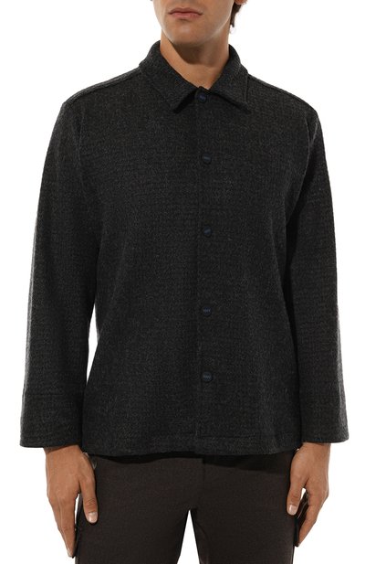 Шерстяная куртка-рубашка KITON, арт. UMM0501H0908006, фото 3