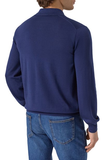 Поло из шерсти и кашемира BRUNELLO CUCINELLI, арт. M2400295, фото 4