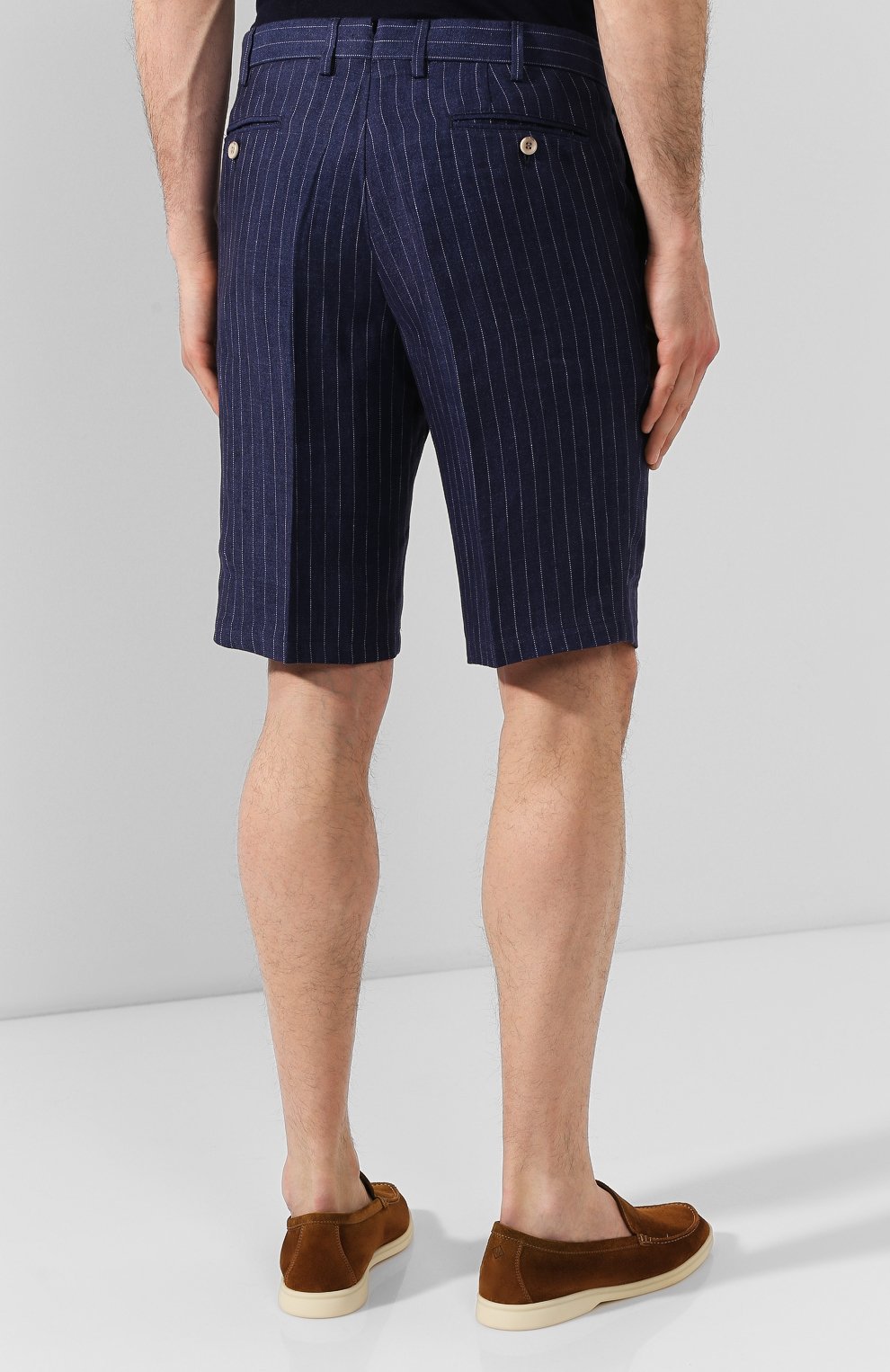 Льняные шорты LORO PIANA, арт. FAL1087, фото 4