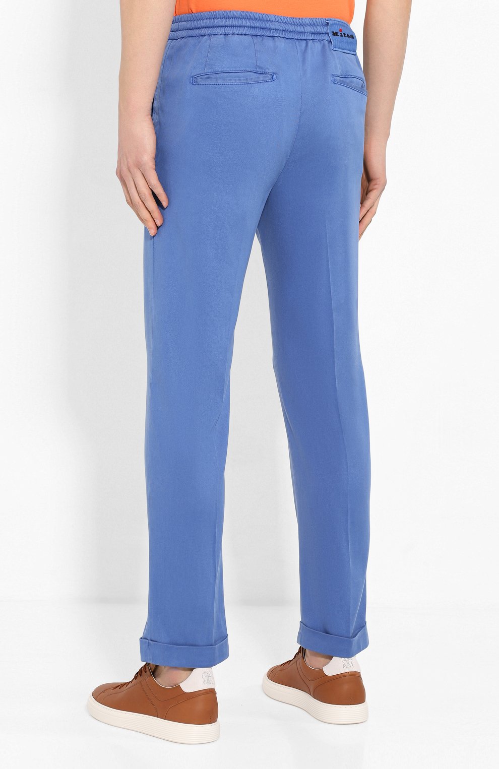 Льняные брюки KITON, арт. UFPLACJ07S40, фото 4