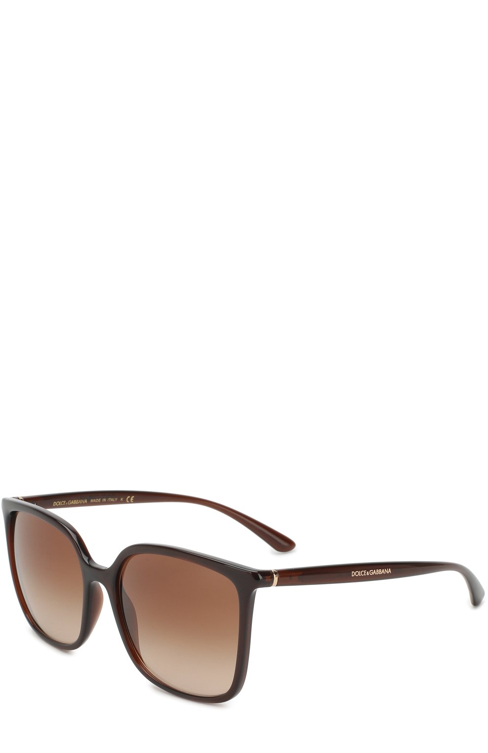 Солнцезащитные очки DOLCE & GABBANA коричневого цвета по цене 22700 руб., арт. 6112-315913, фото 1 Солнцезащитные очки DOLCE & GABBANA, арт. 6112-315913, фото 1