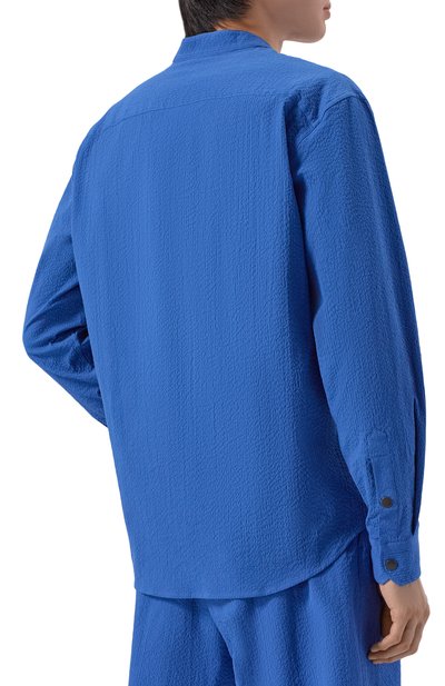 Хлопковая рубашка MVST, арт. M26.2PM.B020/F133 SEERSUCKER, фото 4