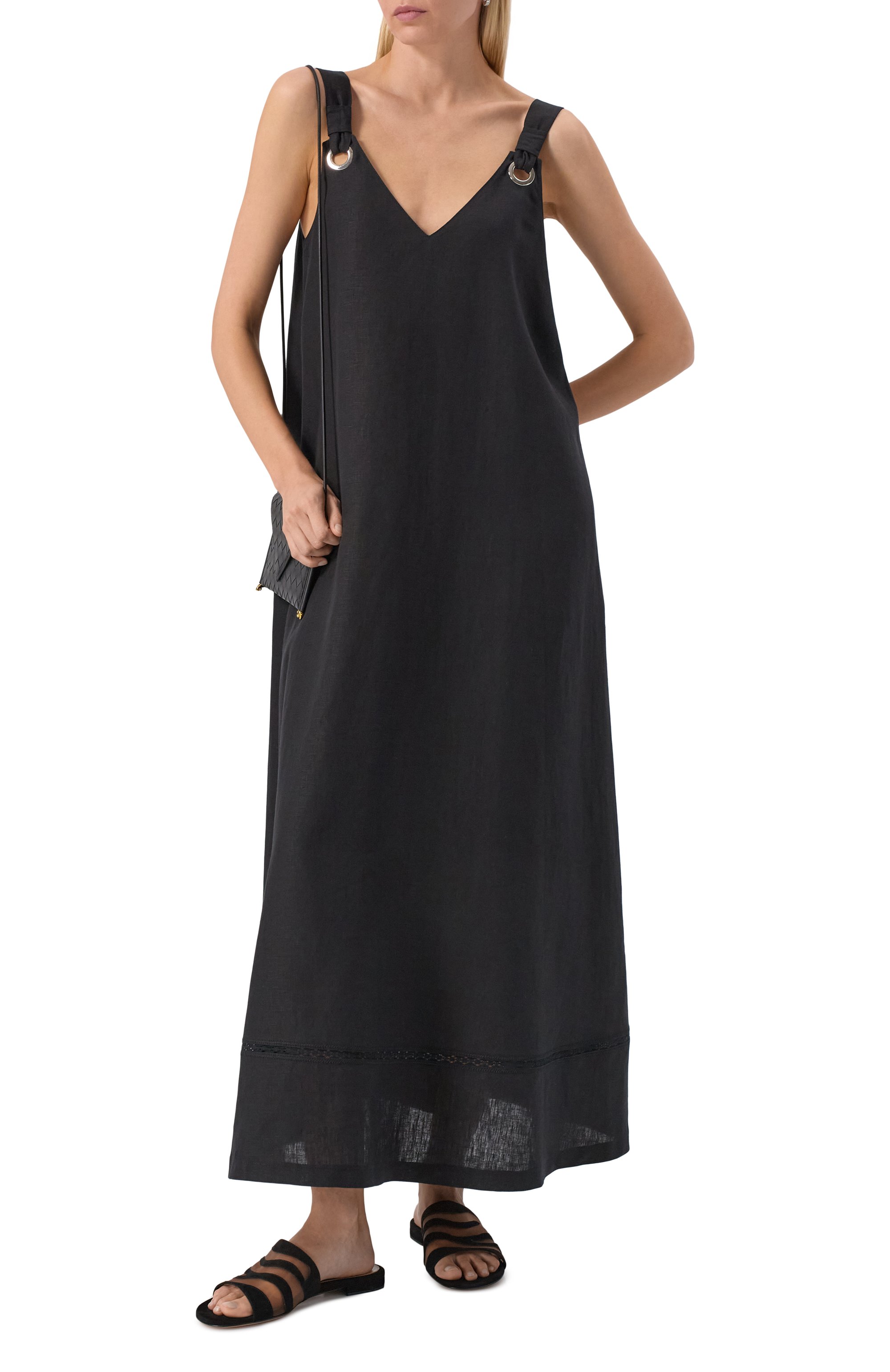 Комбинированные шлепанцы tigra GIANVITO ROSSI, арт. G10028.05RIC.XARBLPR, фото 2