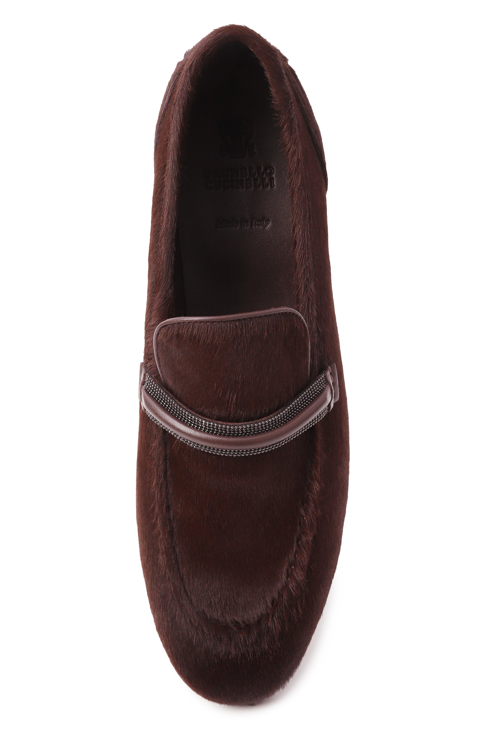 Кожаные лоферы BRUNELLO CUCINELLI, арт. MZLUC3009, фото 6