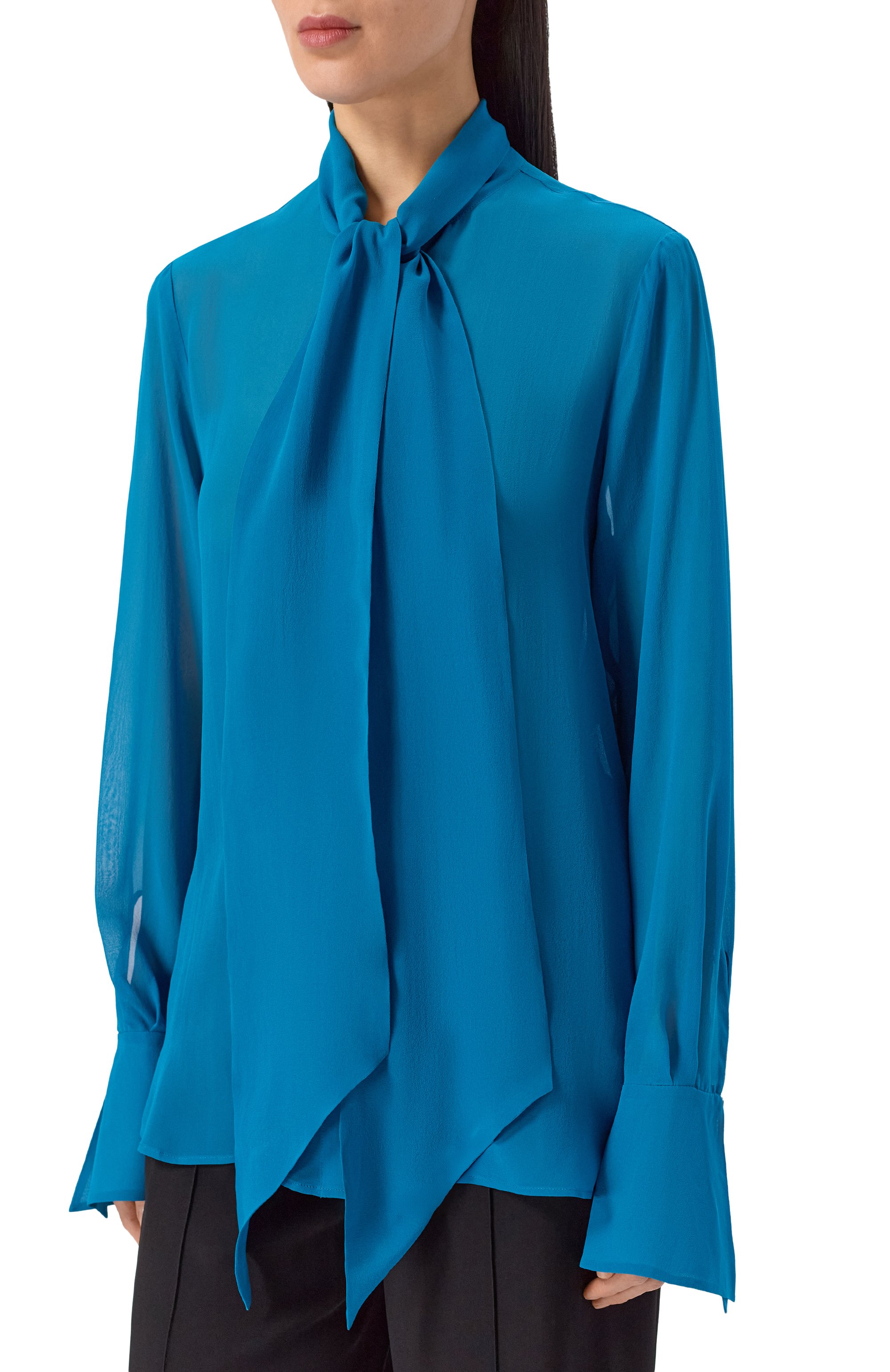 Шелковая блузка NINA RICCI, арт. 26PCT0001/SE1417, фото 3