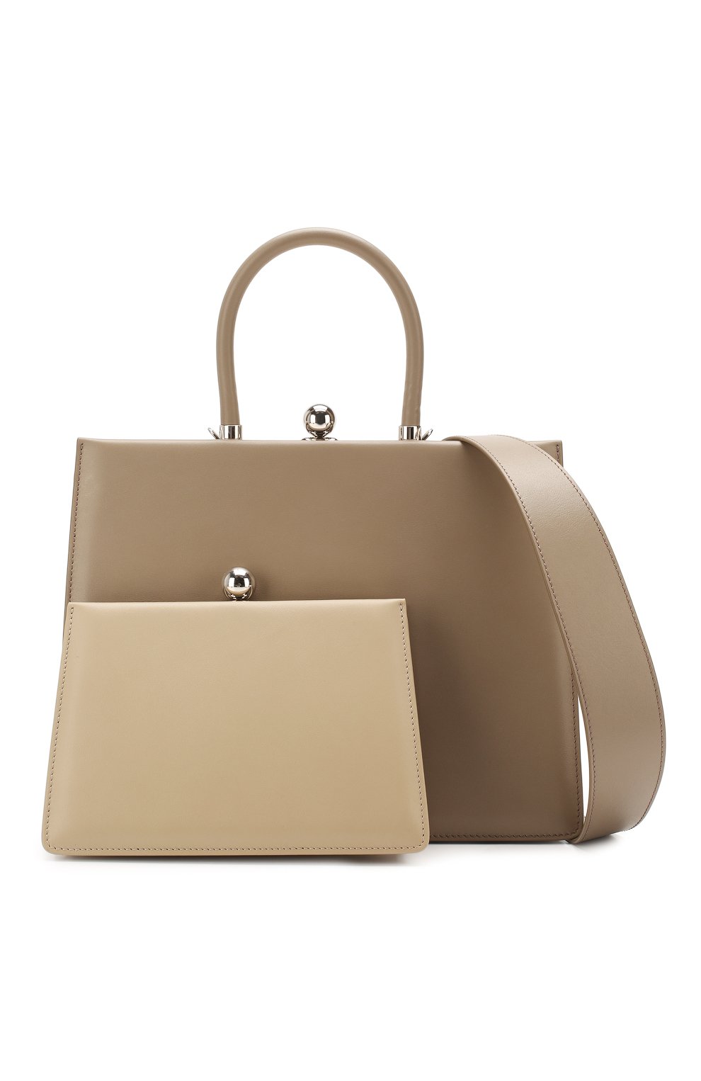 Сумка twin frame RATIO ET MOTUS бежевого цвета по цене 139000 руб., арт. REM20SSTFER/M0-SL, фото 6 Сумка twin frame RATIO ET MOTUS, арт. REM20SSTFER/M0-SL, фото 6