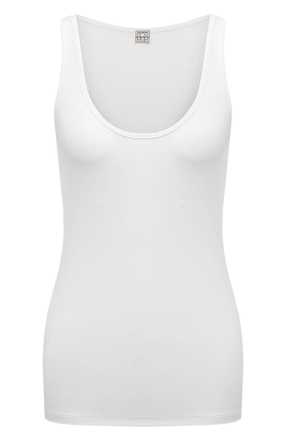 Хлопковая майка TOTEME, арт. 241-WRT1053-FB0094, фото 1