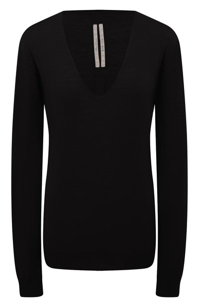 Шерстяной пуловер RICK OWENS, арт. RP01C5623/M, фото 1