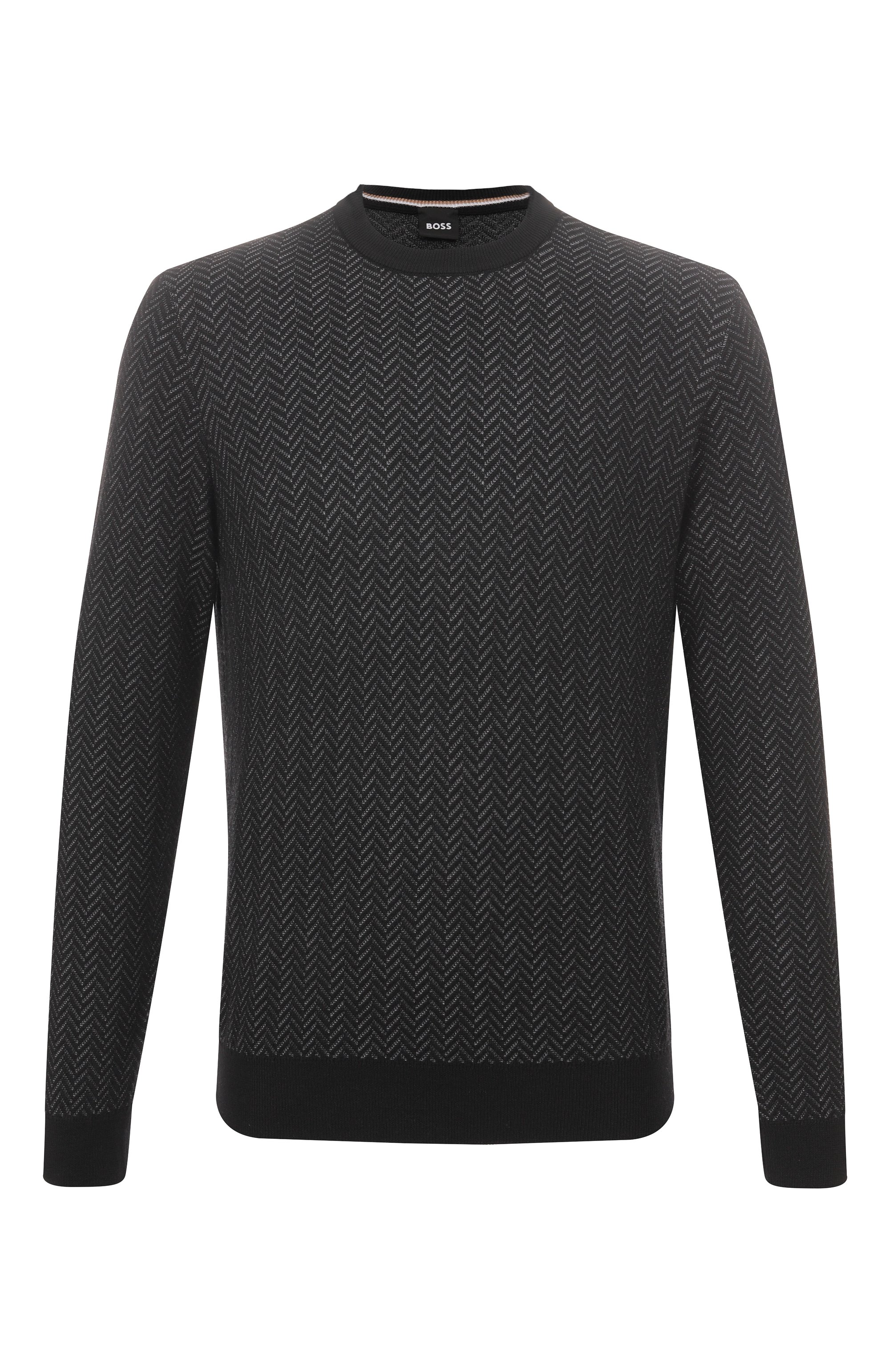 Джемпер из шерсти и хлопка BOSS, арт. 50549985, фото 1