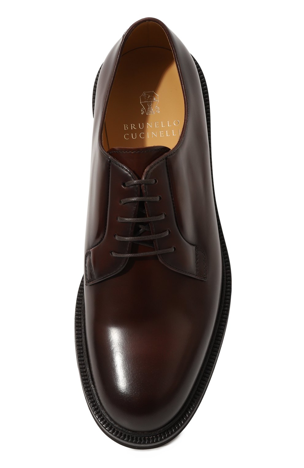 Кожаные дерби BRUNELLO CUCINELLI, арт. MZUVRB2231, фото 6