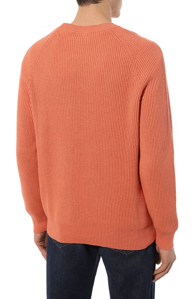 Хлопковый свитер BRUNELLO CUCINELLI, арт. M2W706000, фото 4