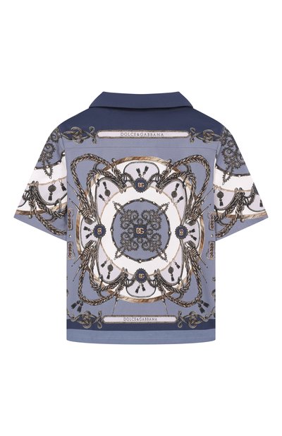 Хлопковая рубашка DOLCE & GABBANA, арт. L14S82/FI5NQ