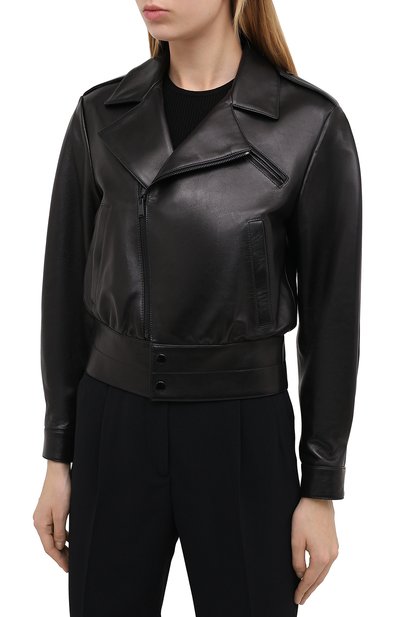 Кожаная куртка SAINT LAURENT, арт. 636922/YCDF2, фото 3