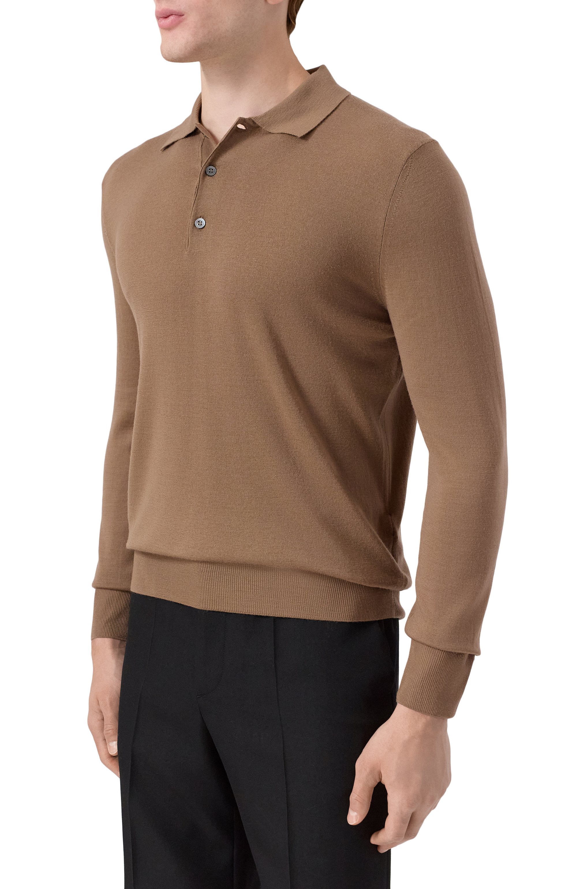 Шерстяное поло CANALI, арт. C0017/MK01149, фото 3