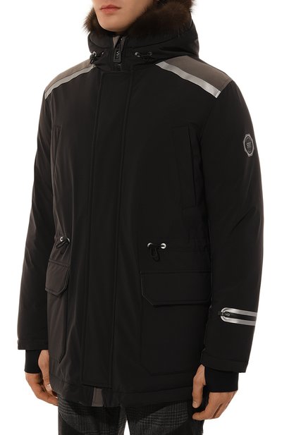 Куртка с воротником из пекана STEFANO RICCI, арт. MHJ6S00060/HN0007, фото 3