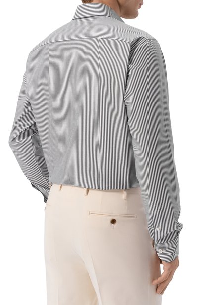 Хлопковая сорочка BRIONI, арт. RCB10L/0C03T, фото 4