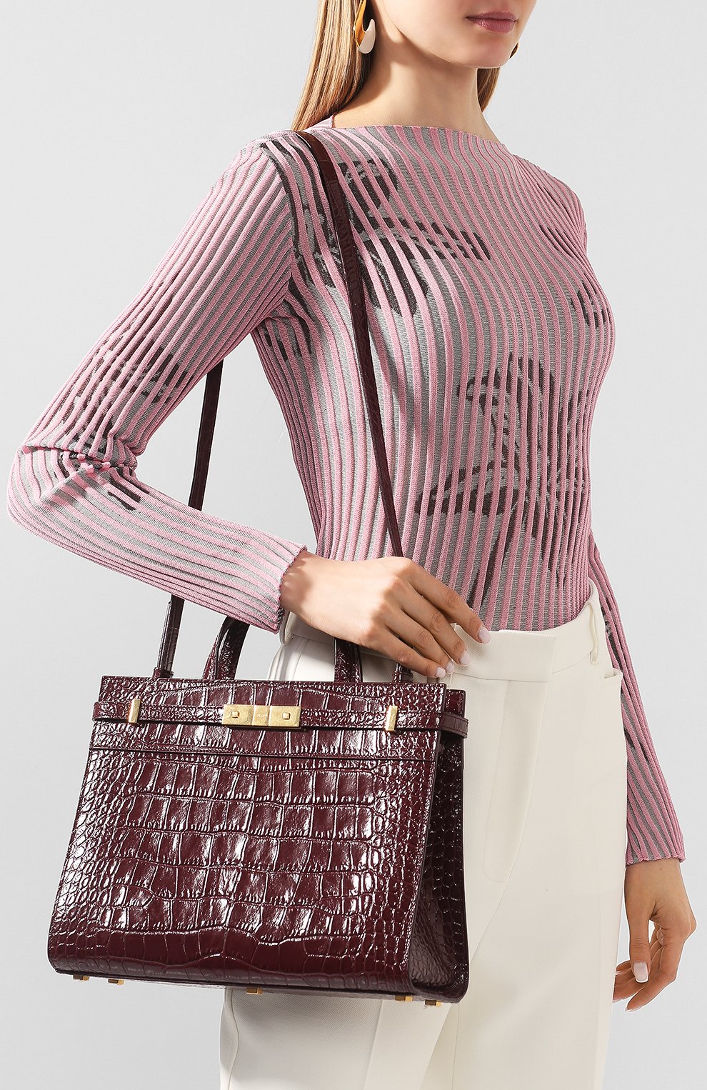 Сумка manhattan SAINT LAURENT, арт. 568702/1P40J, фото 5