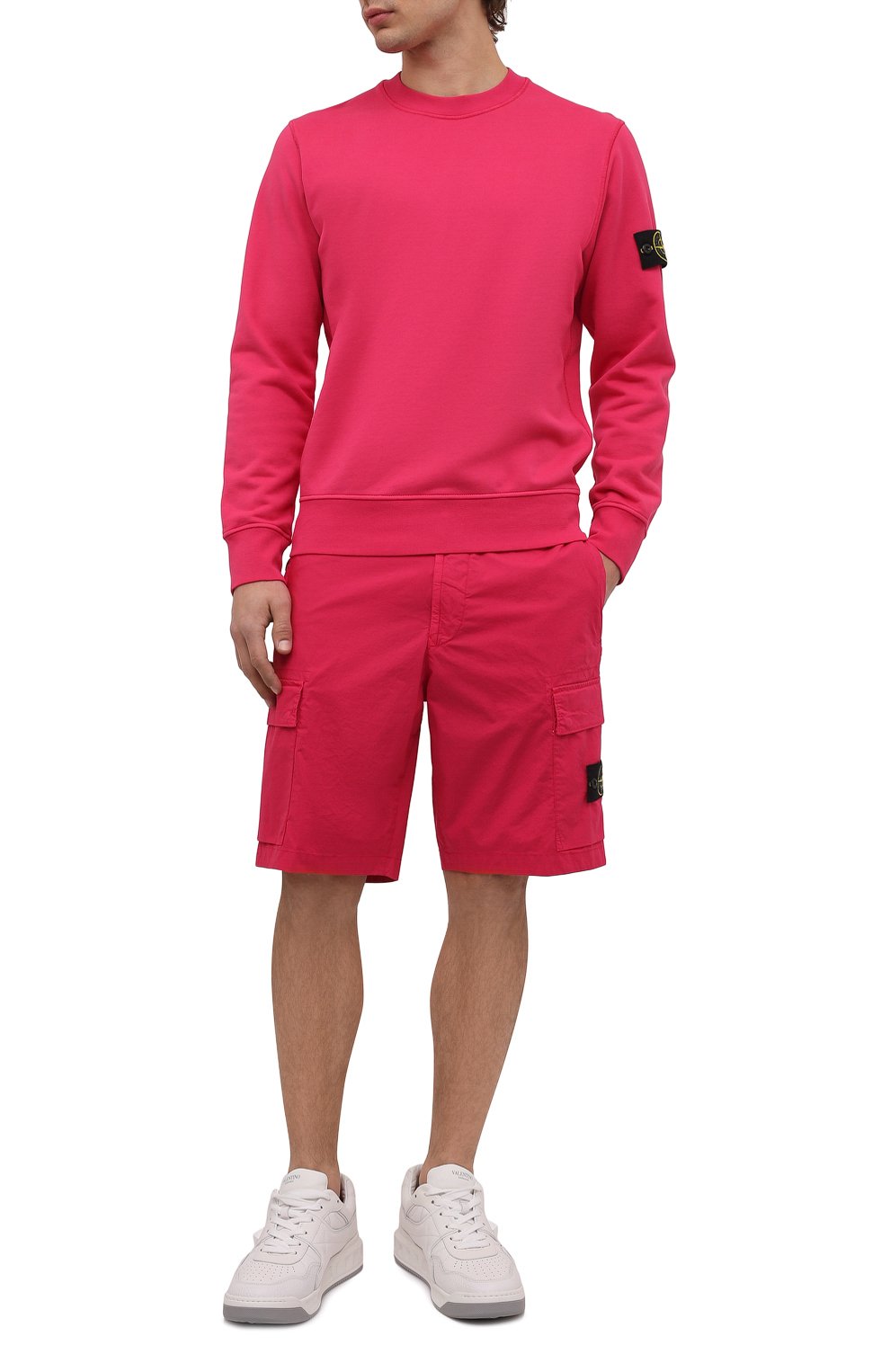 Хлопковые шорты STONE ISLAND, арт. 7615L0803, фото 2