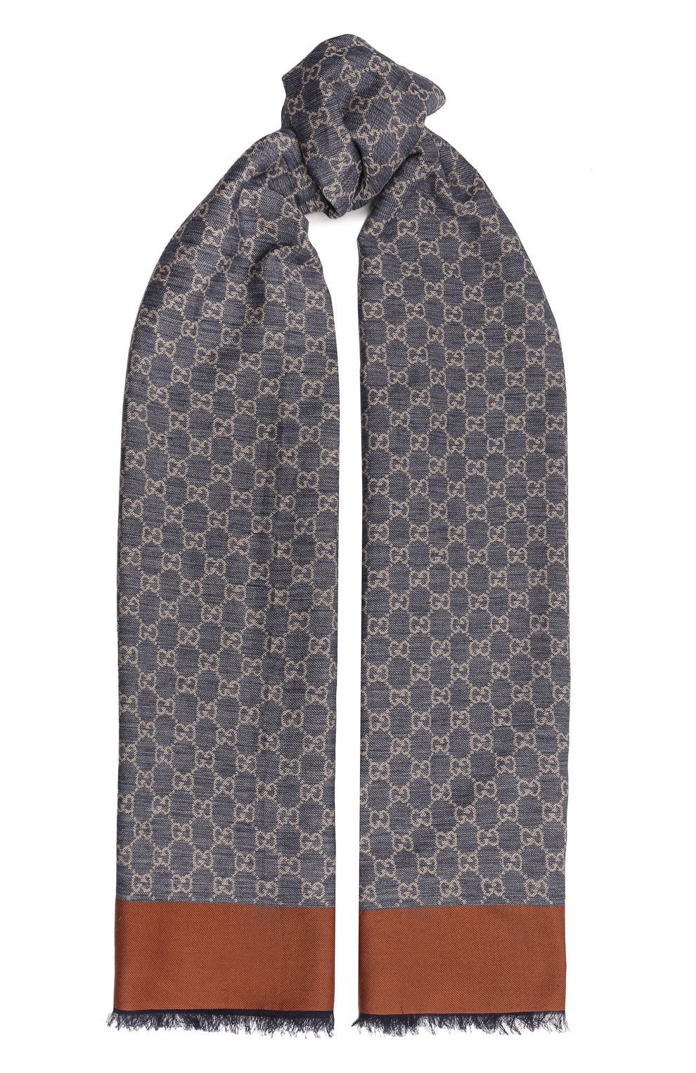 Хлопковый шарф GUCCI, арт. 660016 4G114, фото 1