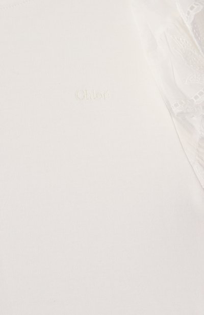 Хлопковый топ CHLOÉ, арт. C20490, фото 3