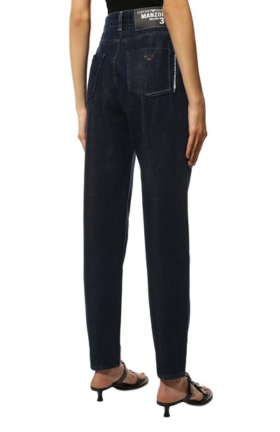 Джинсы EMPORIO ARMANI синего цвета по цене 20650 руб., арт. 3L2J29/2DN9Z, фото 4 Джинсы EMPORIO ARMANI, арт. 3L2J29/2DN9Z, фото 4
