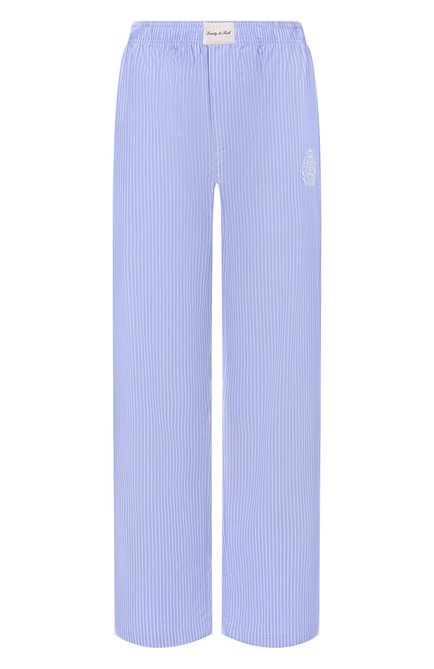 Женские хлопковые брюки SPORTY AND RICH, арт. PA07876243ST02