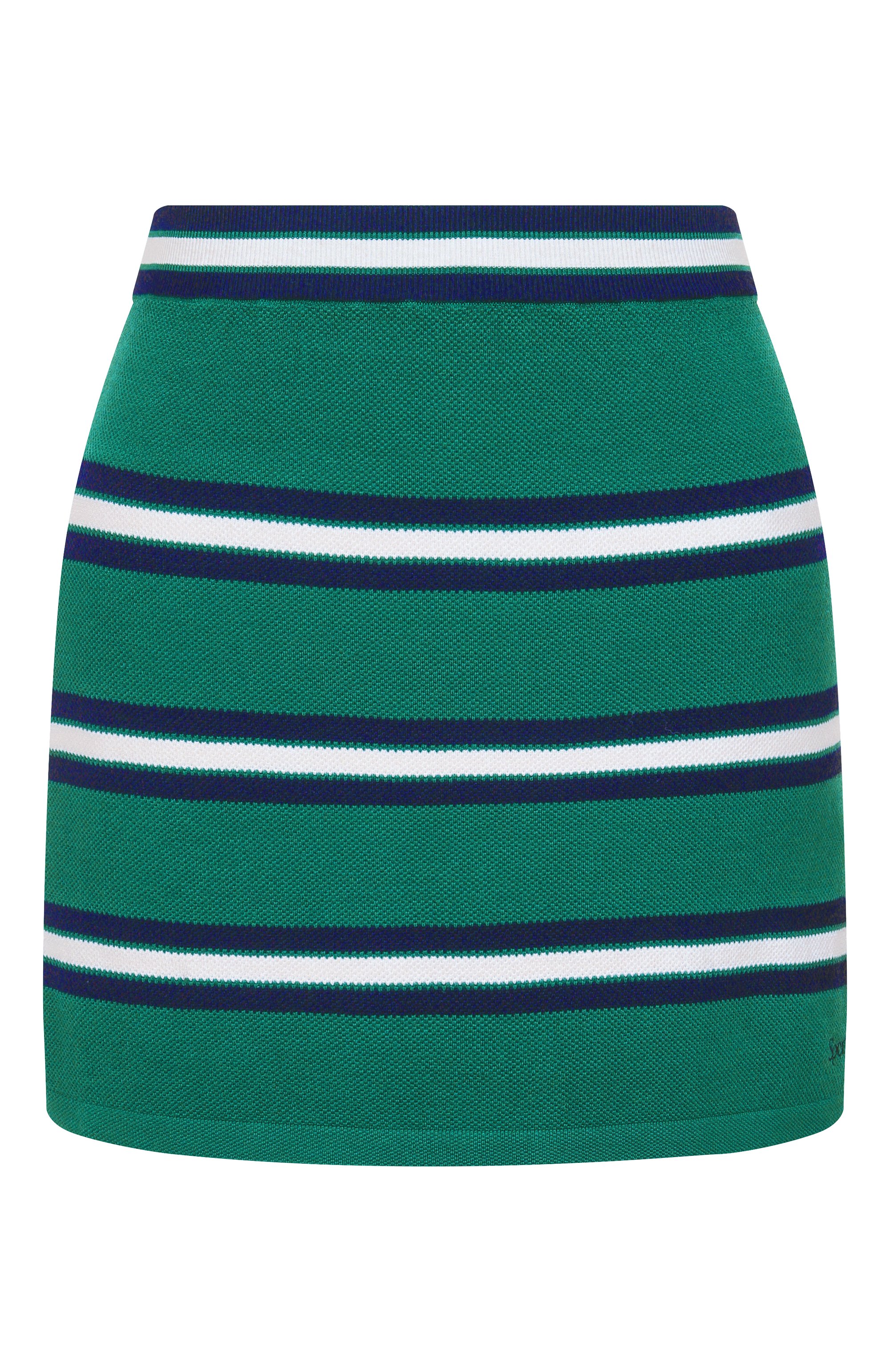 Юбка из шелка и хлопка SPORTY AND RICH, арт. SK016621300GR50, фото 1