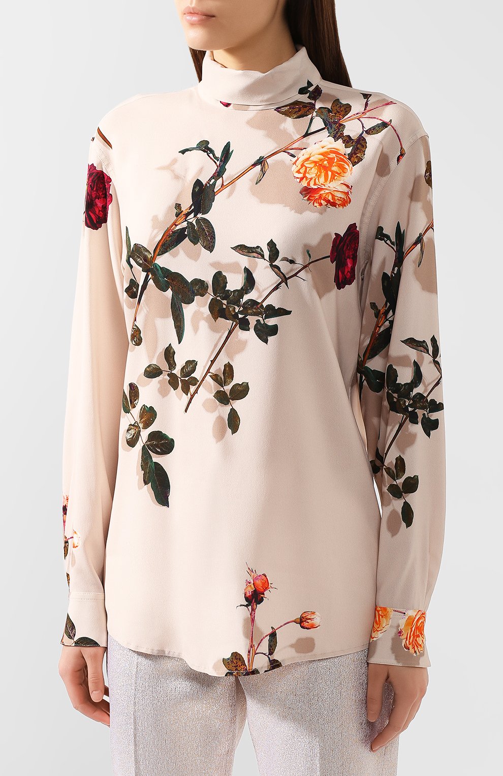 Хлопковая блузка DRIES VAN NOTEN, арт. 192-10759-8413, фото 3