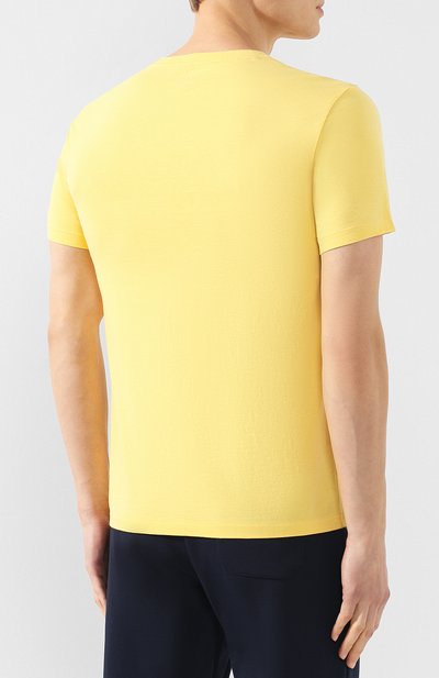 Хлопковая футболка  POLO RALPH LAUREN, арт. 710704249, фото 4