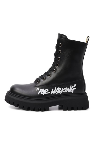 Кожаные ботинки OFF-WHITE, арт. 0GID002F25LEA0011001/34-38, фото 2