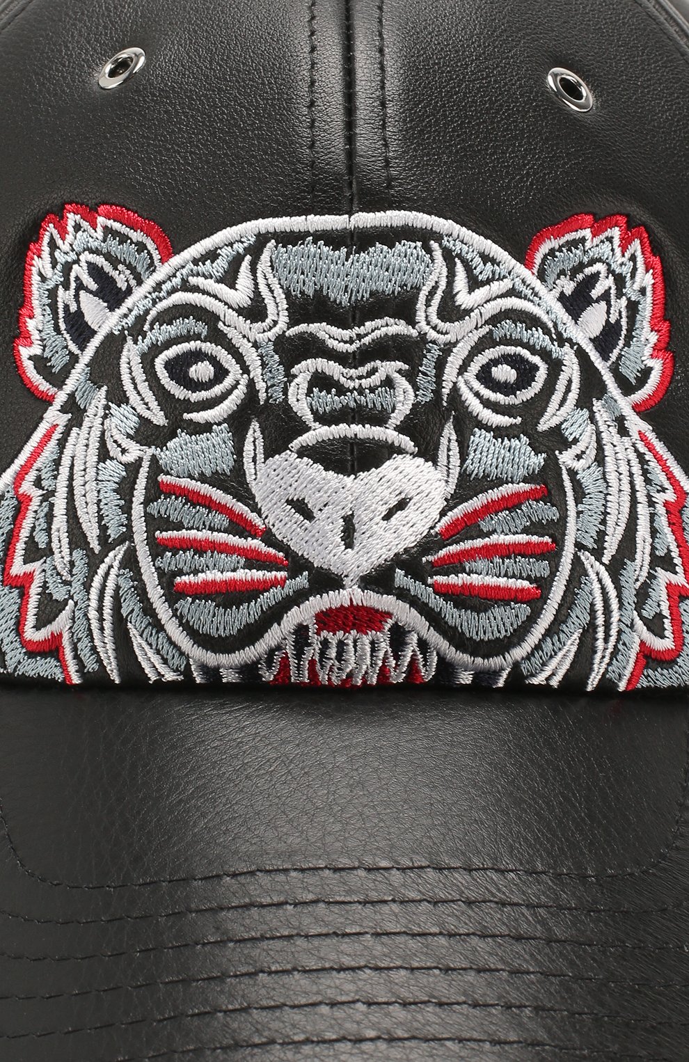 Кожаная бейсболка KENZO, арт. F955AC301L49, фото 3