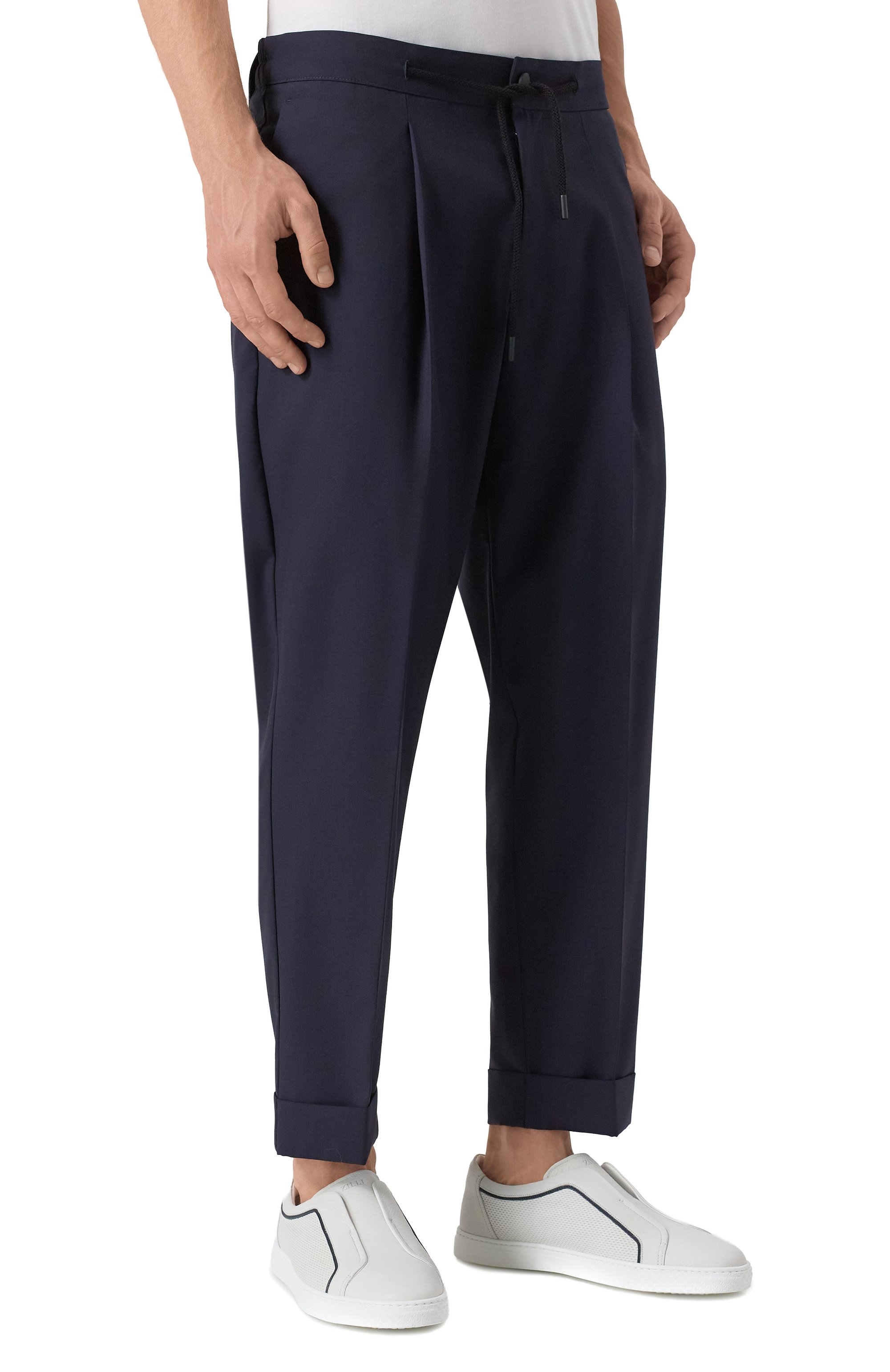 Шерстяные брюки KITON, арт. UPKN023K0371104, фото 3