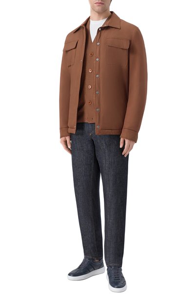 Кардиган из кашемира и шелка BRIONI, арт. UMS30L/PDK20, фото 2