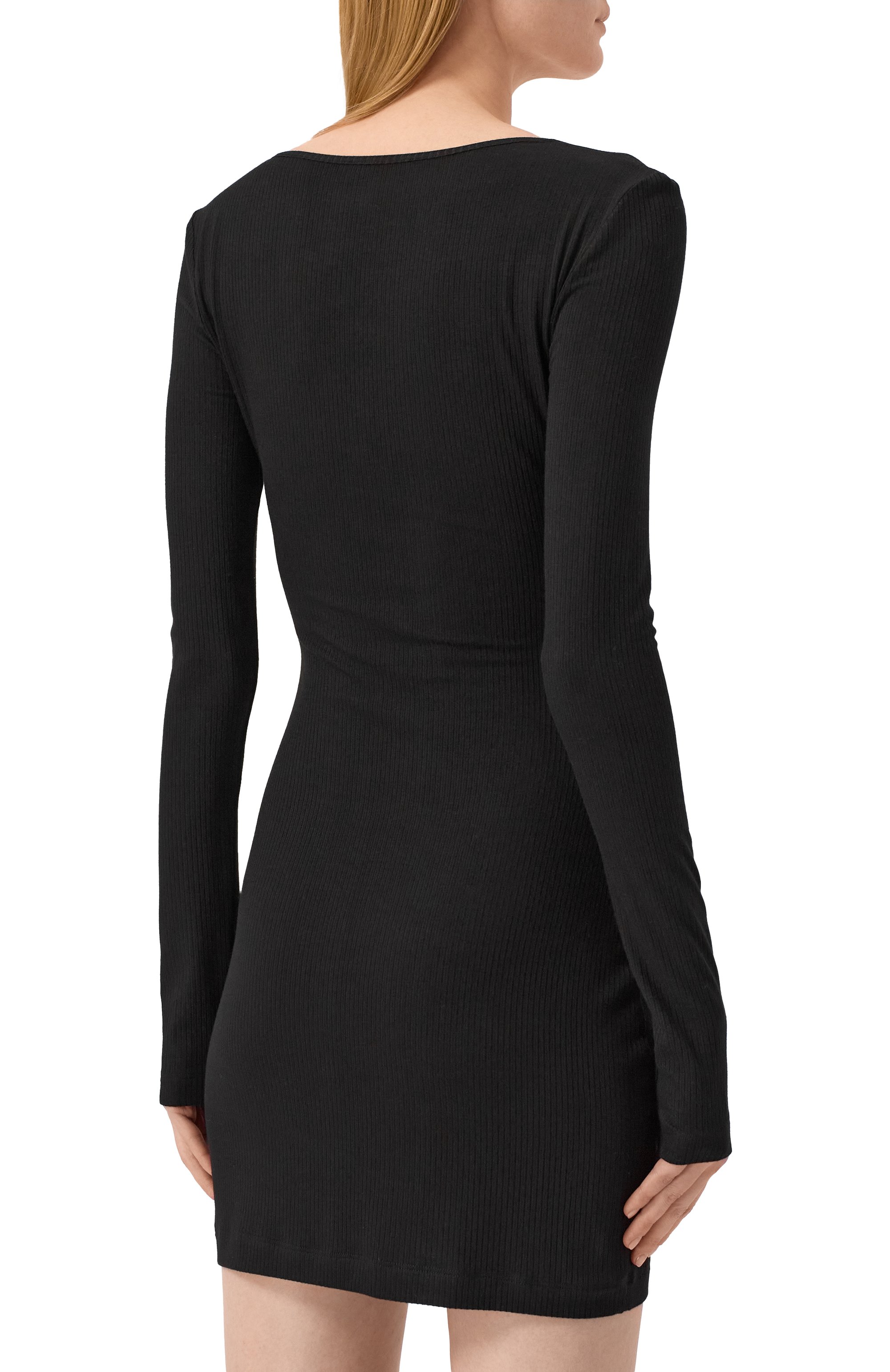 Платье EDOMO черного цвета по цене 13900 руб., арт. D001005FW2324, фото 4 Платье EDOMO, арт. D001005FW2324, фото 4