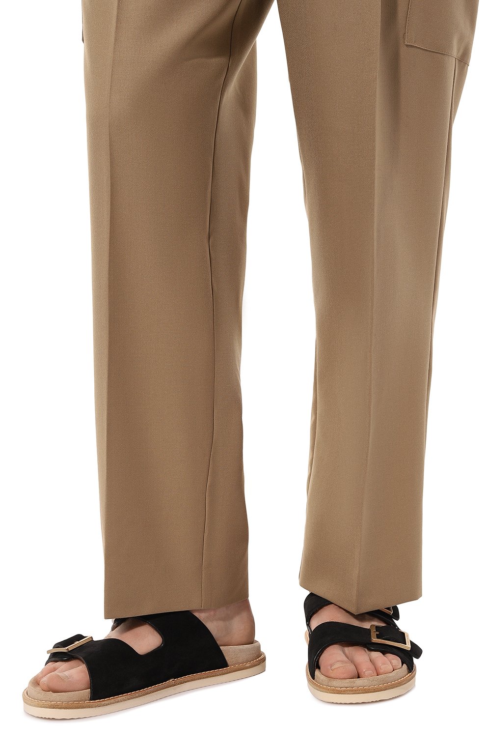 Замшевые шлепанцы urban BRUNELLO CUCINELLI, арт. MZUSILY235, фото 3