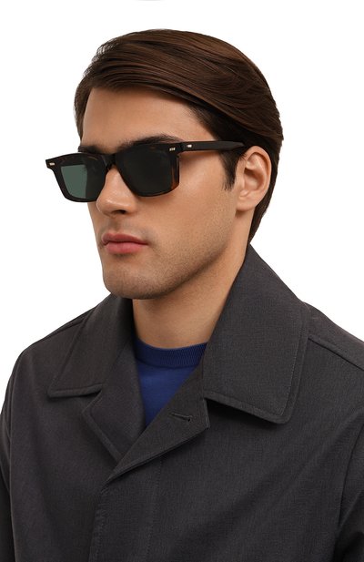 Солнцезащитные очки GAST коричневого цвета по цене 21100 руб., арт. FLAG0 CLASSIC HAVANA LG02, фото 3 Солнцезащитные очки GAST, арт. FLAG0 CLASSIC HAVANA LG02, фото 3