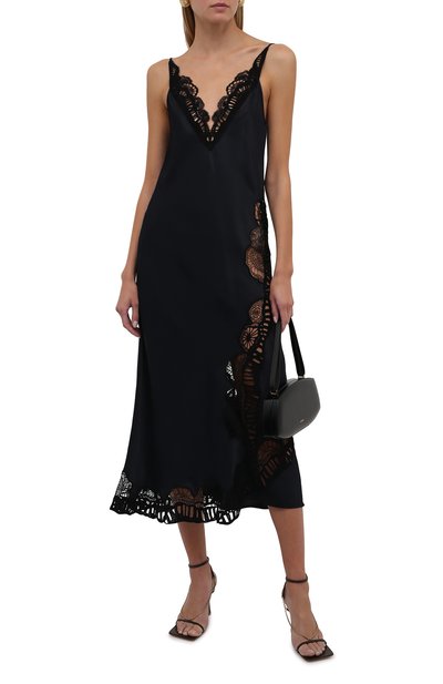 Атласное платье JIL SANDER, арт. JSWT506680-WT381500, фото 2