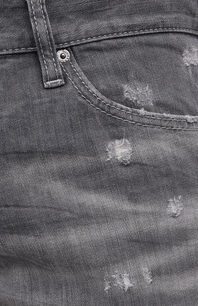 Джинсы DSQUARED2 серого цвета по цене 47000 руб., арт. S74LB0866/S30260, фото 5 Джинсы DSQUARED2, арт. S74LB0866/S30260, фото 5