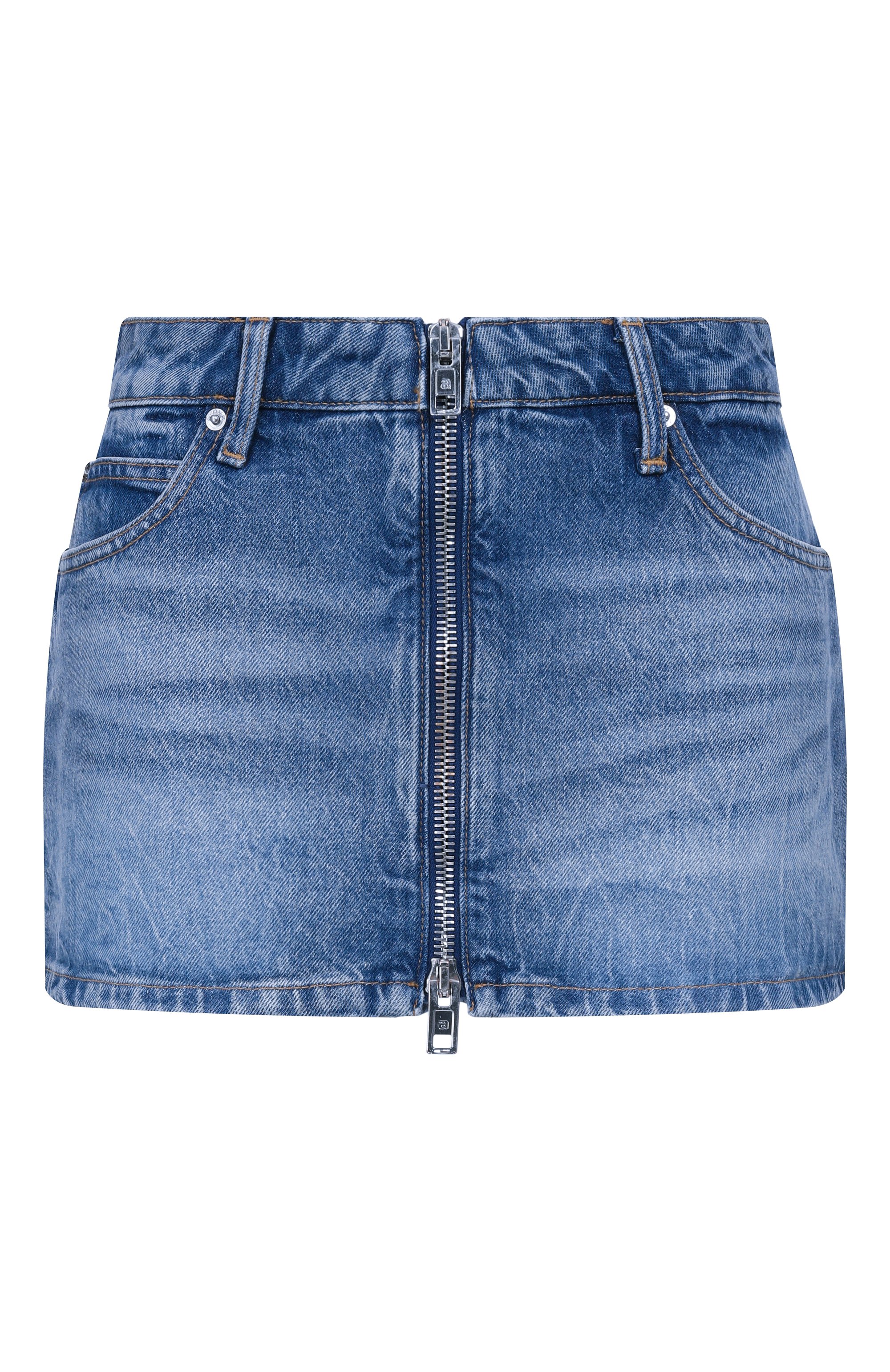 Джинсовая юбка-шорты ALEXANDER WANG, арт. 4DC3265128, фото 1